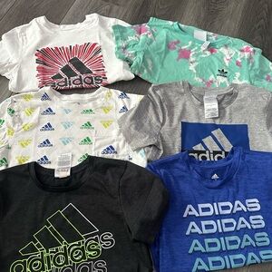 Adidas Kids Short Sleeve Tees - Multicolor Pack